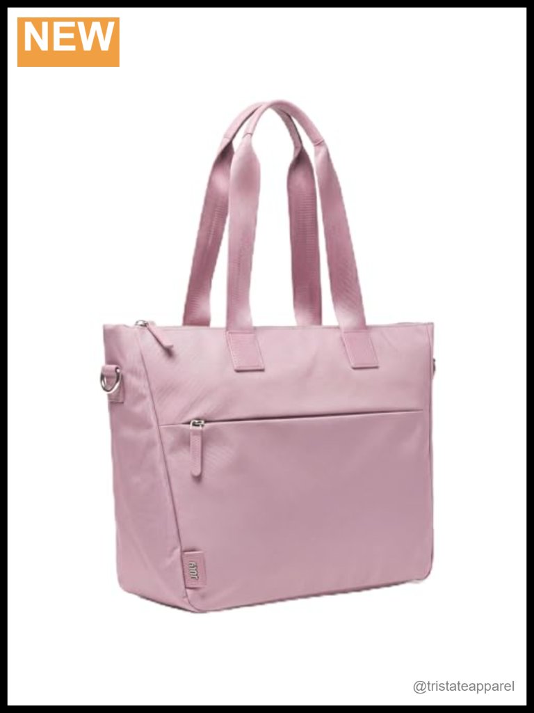 Spacious 20l Tote Bag With Laptop Sleeve And Luggage Pass-Through